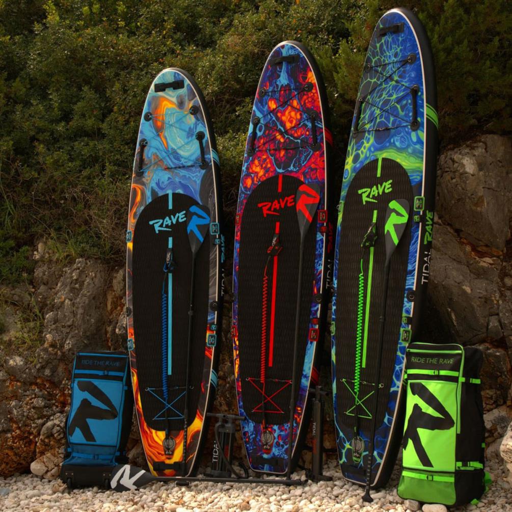 Tidal Rave ACRYLIC Inflatable Paddle Board 10’ 6